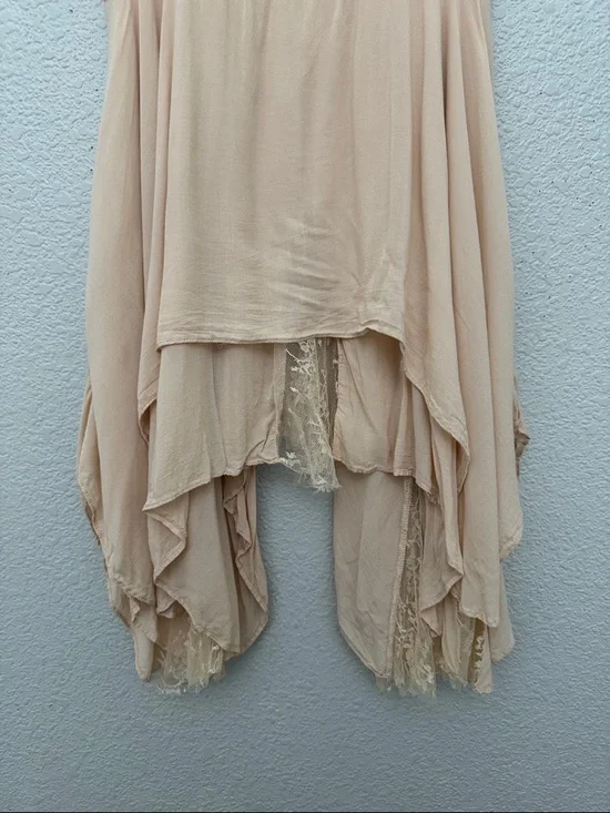 Intimately Free People Voile Pieced Laced Tunic Slip Dress Size XS - Picture 5 of 13